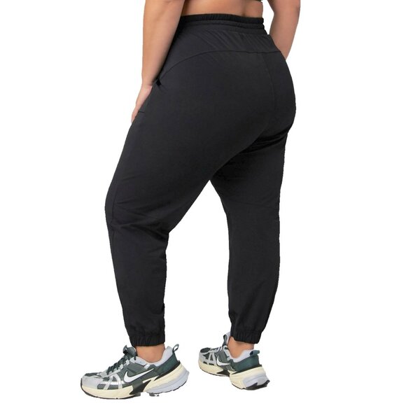 NWOT Women's Fabletics XXL-1X BLACK The One Jogger - Picture 2 of 5